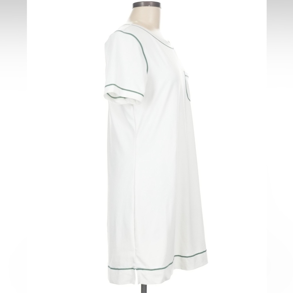 Tuckernuck White and Green Tnuck Sport Active Dress Like New - Picture 7 of 8